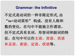 江西省上饒市橫峰中學(xué)高中英語(yǔ)《unit1 Learning about Language》教學(xué)課件 新人教版選修7