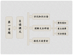 高中語文 第一專題 自讀課文 女歌手課件 蘇教版選修《現(xiàn)代散文選讀》