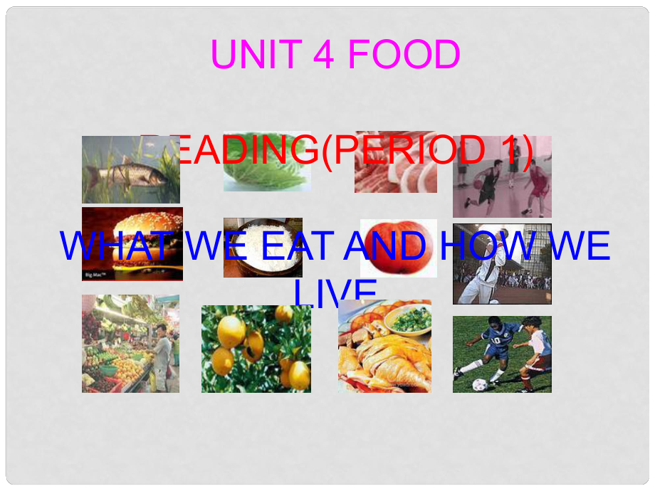 江蘇省太倉市七年級英語《7A Unit 4 food 》課件 牛津版_第1頁