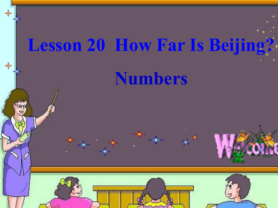 冀教版(一起)四下lesson 28 How Far Is Beijingppt課件1_第1頁(yè)