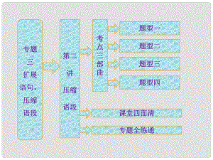 高考語文總復(fù)習(xí)資料 專題三 第二講 壓縮語段課件