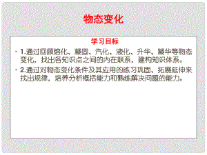 四川省宜賓市南溪二中中考物理單元復(fù)習(xí) 物態(tài)變化課件 新人教版