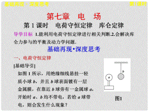 廣東省陸河外國語學(xué)校高三物理《第七章 第1課時》課件