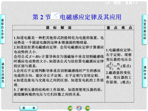 高中物理 第4章 第2節(jié) 電磁感應(yīng)定律及其應(yīng)用同步課件 魯科版選修11