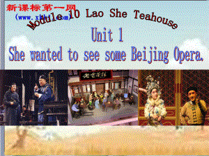 天津市葛沽第三中學(xué)八年級(jí)英語上冊(cè) Module10 Unit1 She wanted to see some Beijing Opera課件2 外研版