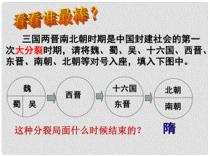 河南省安陽師范學院附屬中學七年級歷史下冊《第1課 繁盛一時的隋朝》課件 新人教版