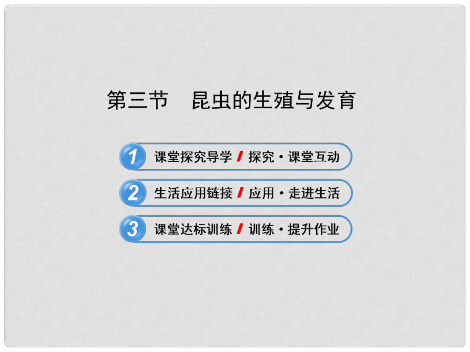 八年级生物下册 第十四章 第三节 昆虫的生殖与发育课件 苏教版_第1页