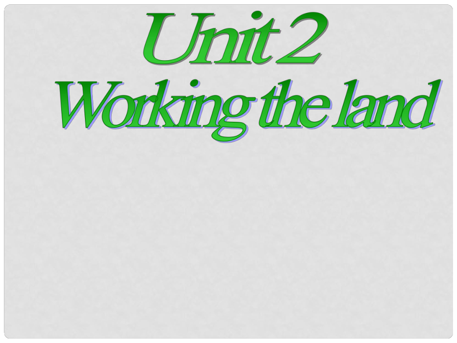 浙江省天臺縣平橋第二中學(xué)高中英語 Unit 2 Warming up and reading課件 新人教版必修4_第1頁