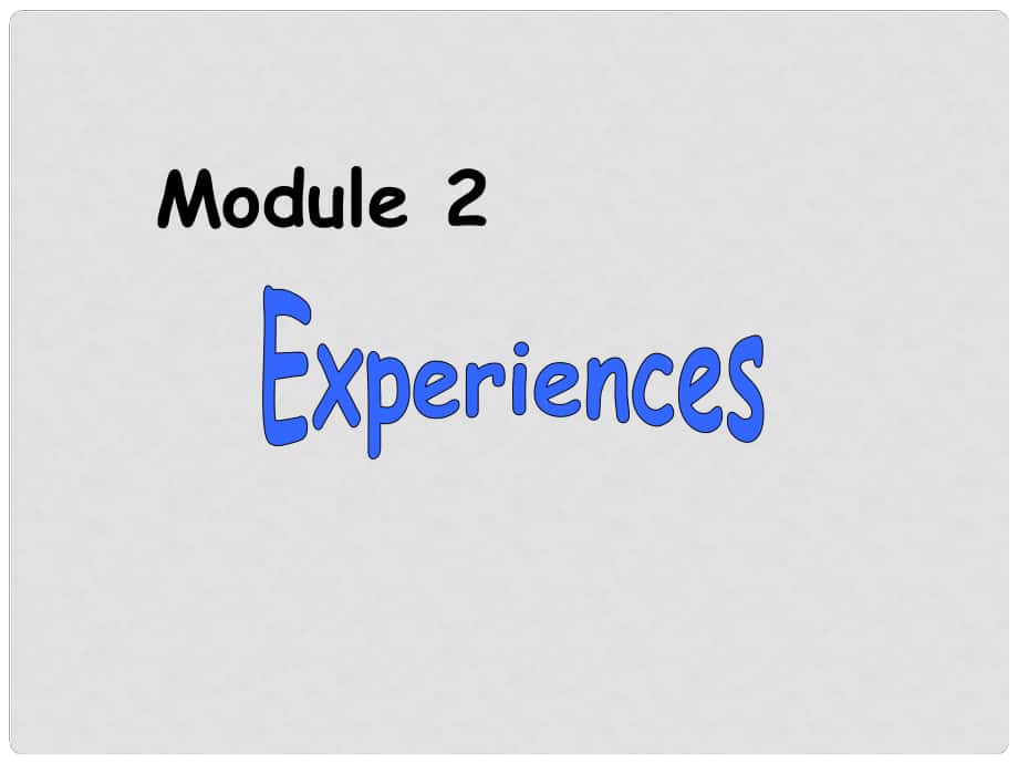 八年級(jí)英語下冊 Module 2 Unit 1 I’ve also entered lots of speaking competitions課件 （新版）外研版_第1頁