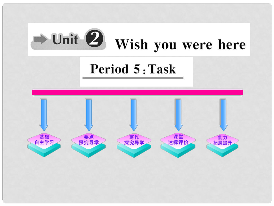 1011高中英語 Unit2《Wish you were here》Period5課時(shí)講練通課件 譯林牛津版必修2_第1頁