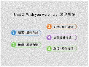 高中英語 Unit 2 Wish you were here課件 譯林牛津版必修2