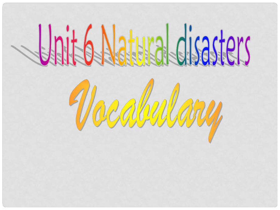 江蘇省句容市后白中學(xué)八年級(jí)英語(yǔ)上冊(cè) Unit 6 Birdwatchers Vocabulary課件 牛津版_第1頁(yè)