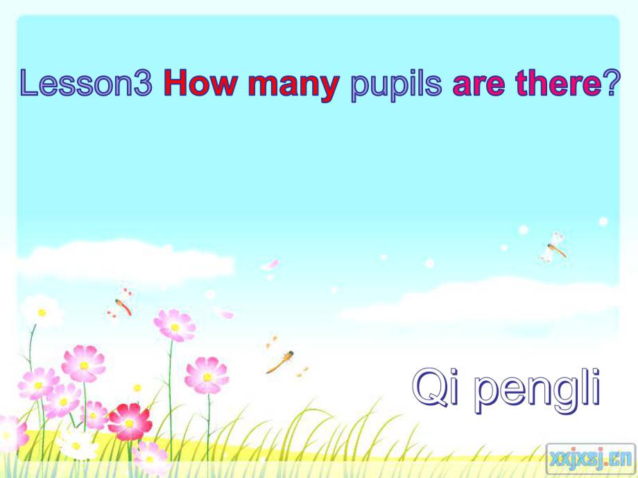 科普版英語五下Lesson 3How many pupils are there課件2_第1頁