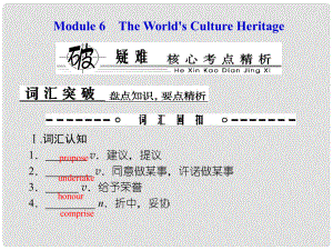 高考英語總復(fù)習(xí) Book 7 板塊十四 Modules 6 The World's Culture Heritage課件 外研版