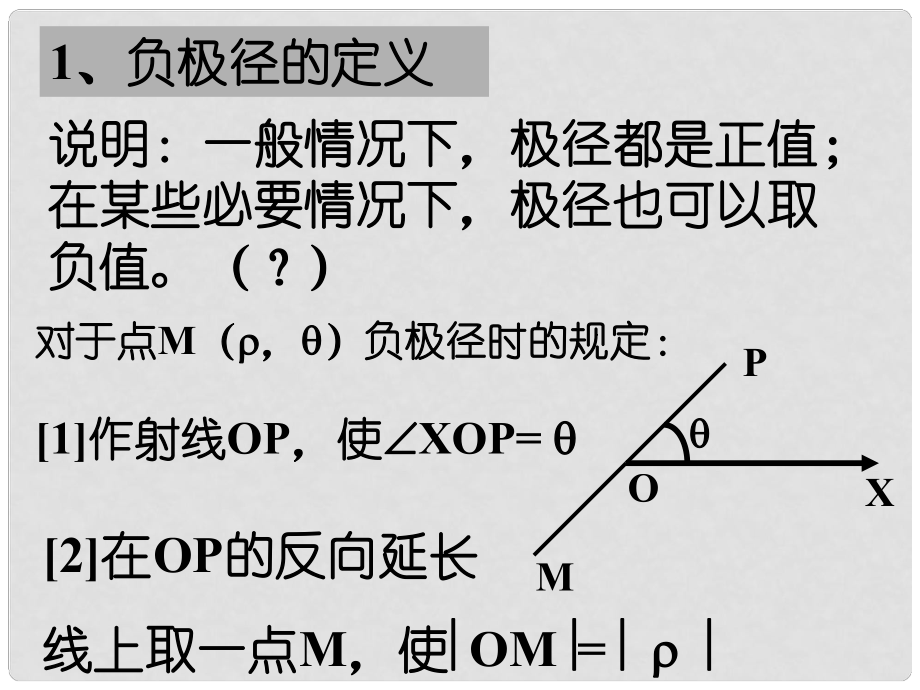 遼寧省沈陽市高中數(shù)學(xué)《132 直線的極坐標(biāo)方程》課件 新人教版選修44_第1頁