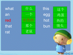 科普版英語三上Lesson 8What’s this課件4