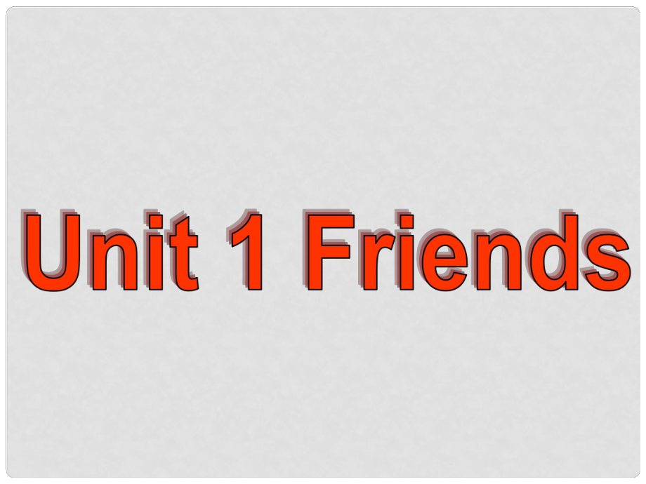 江苏省永丰初级中学八年级英语上册《Unit 1 Friends》Grammar课件 牛津版_第1页
