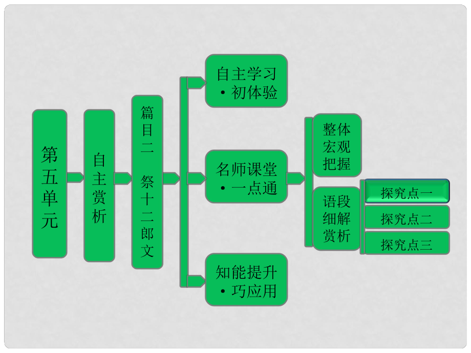 高中語文 第五單元 自主賞析 篇目二 祭十二郎文課件 新人教版選修《中國古代詩歌散文欣賞》_第1頁