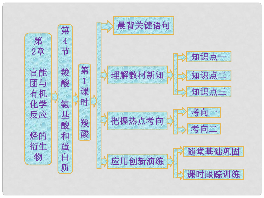 高中化學(xué) 第1部分 第2章 第4節(jié) 第1課時 羧酸課件 魯科版選修5_第1頁