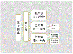 高中物理 第十四章 第3節(jié) 電磁波的發(fā)射和接收課件 新人教版選修34