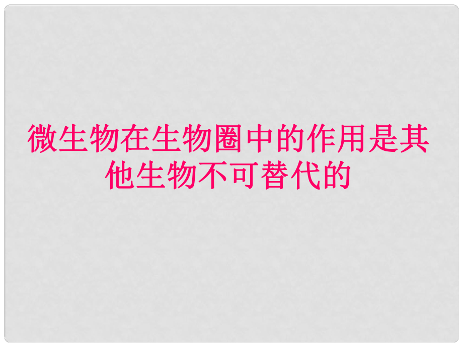 廣東省湛江一中錦繡華景學(xué)校八年級(jí)生物上冊(cè)《微生物與人類的關(guān)系》課件 新人教版_第1頁