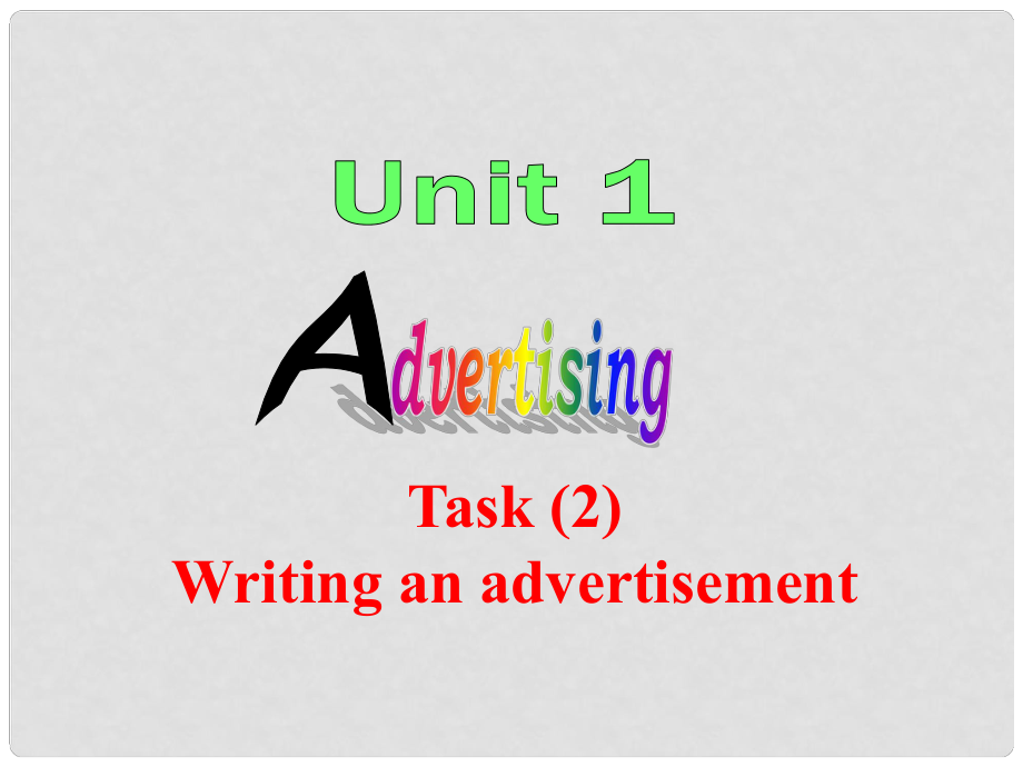 江蘇省徐州市高中英語(yǔ) Unit1 Task課件 牛津譯林版必修4_第1頁(yè)