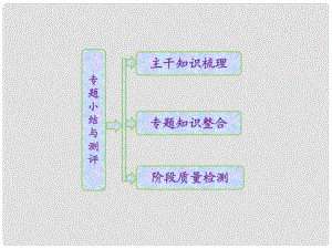 高中歷史 專題三 專題小結(jié)與測(cè)評(píng)課件 人民版必修3