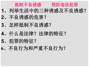 山東省淄博市高青縣第三中學(xué)七年級政治下冊 第3課 復(fù)習(xí)課件 魯教版