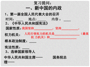 山東省鄒城四中八年級(jí)歷史下冊(cè)《第4課 社會(huì)主義制度的確立》課件 北師大版