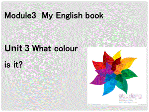 廣東省佛山市中大附中三水實(shí)驗(yàn)中學(xué)七年級英語上冊 Starter Module 3 My English book Unit 3 What colour is it課件2 （新版）外研版