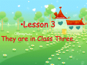 科普版英語四下Lesson 3They are in Class Three課件1