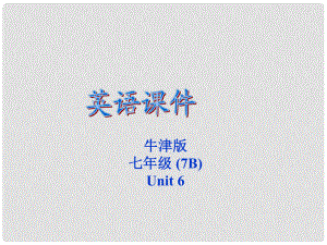 江蘇省大豐市萬盈二中七年級英語下冊《Unit 6 Pets Grammar 2》課件 牛津版