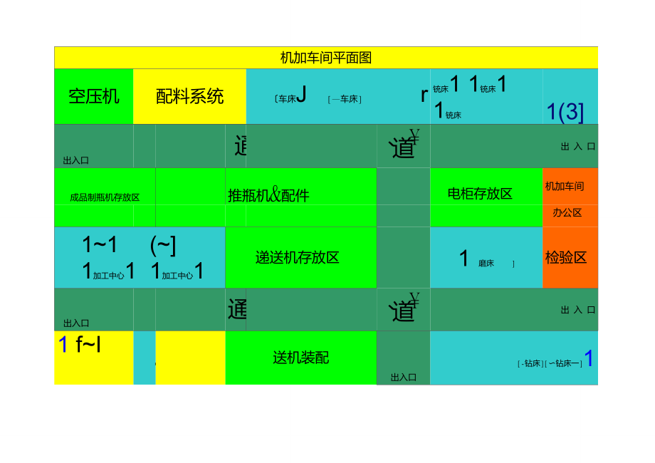 機加車間平面圖_第1頁