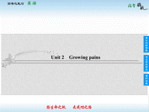 高考英語(yǔ)總復(fù)習(xí) 12 Growing pains課件 牛津譯林版