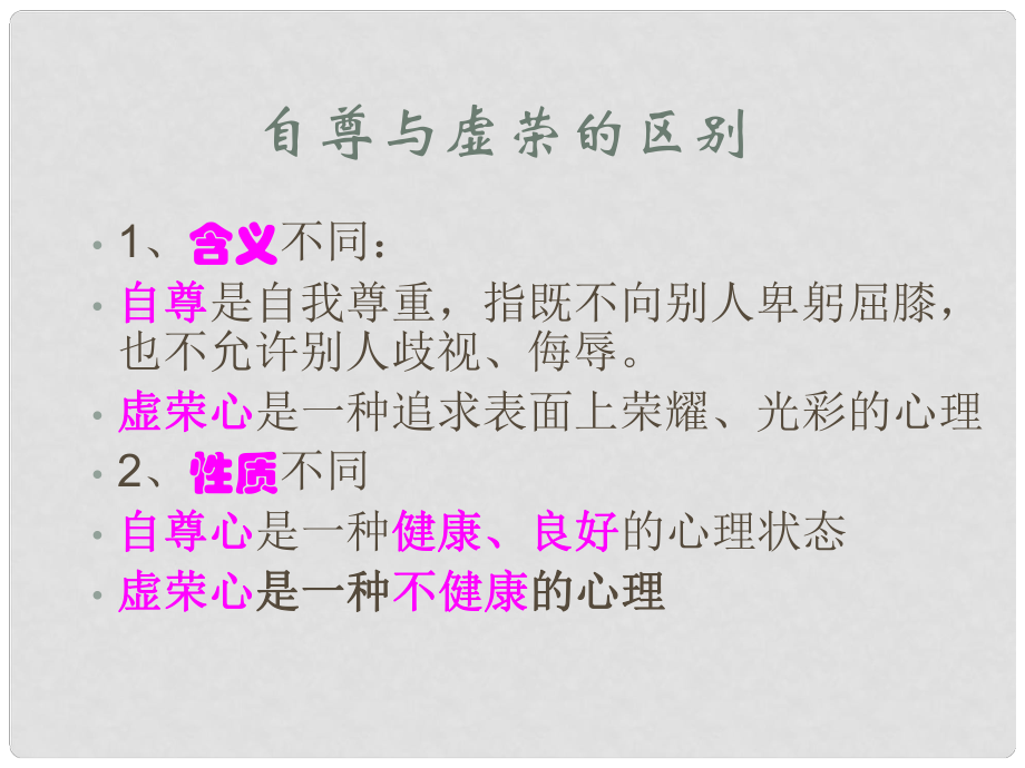 廣西東興市江平中學(xué)七年級(jí)政治下冊(cè)《第一課 第2框 尊重他人是我的需要》課件 新人教版_第1頁