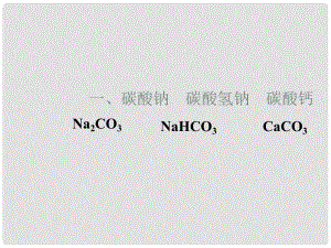 江蘇省無(wú)錫市濱湖中學(xué)九年級(jí)化學(xué)下冊(cè)《第十單元 酸和堿》一、碳酸鈉 碳酸氫鈉 碳酸鈣課件 新人教版