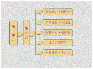 高中歷史 第二單元《第4課 商鞅變法與秦的強盛》同步課件 岳麓版選修1