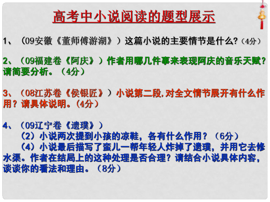 浙江省天台县育青中学高二语文 清兵卫与葫芦课件 苏教版_第1页