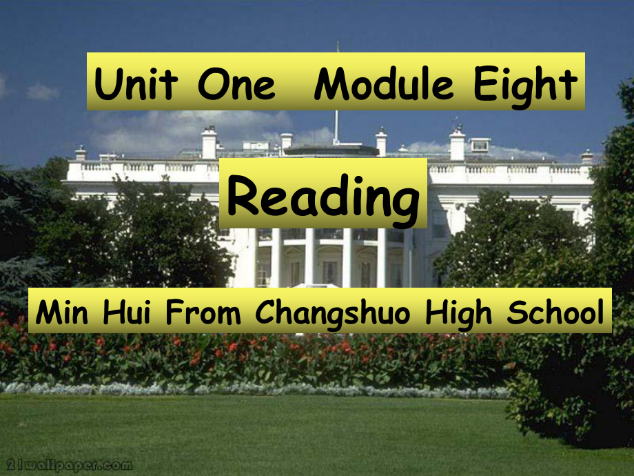 高中英語Module 8 A land of diversity (Reading)課件人教版選修8_第1頁