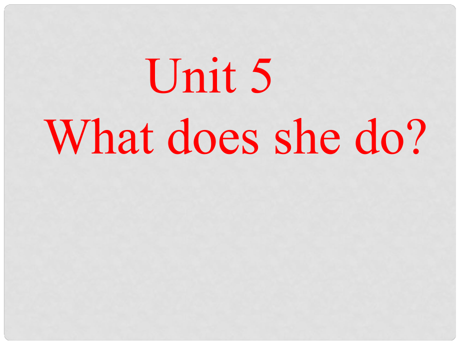 六年級(jí)英語上冊 Unit5 What Does he Do PartA課件 人教PEP_第1頁