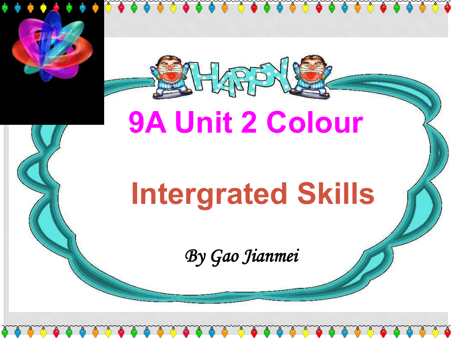 九年級(jí)英語《Unit2 Colour 》課件_第1頁