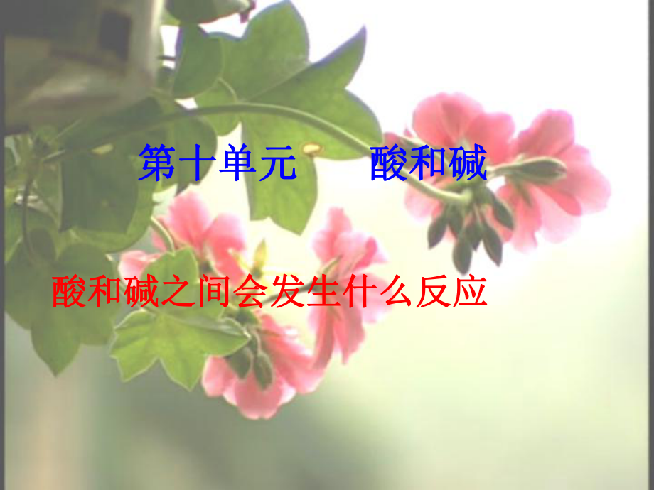 九年級化學(xué)酸和堿之間會發(fā)生什么反應(yīng) 3課件粵教版_第1頁