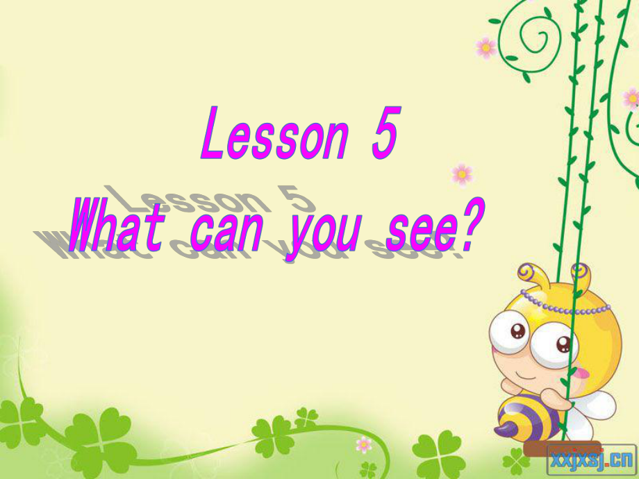 科普版英語(yǔ)四上Lesson 5What can you see課件3_第1頁(yè)