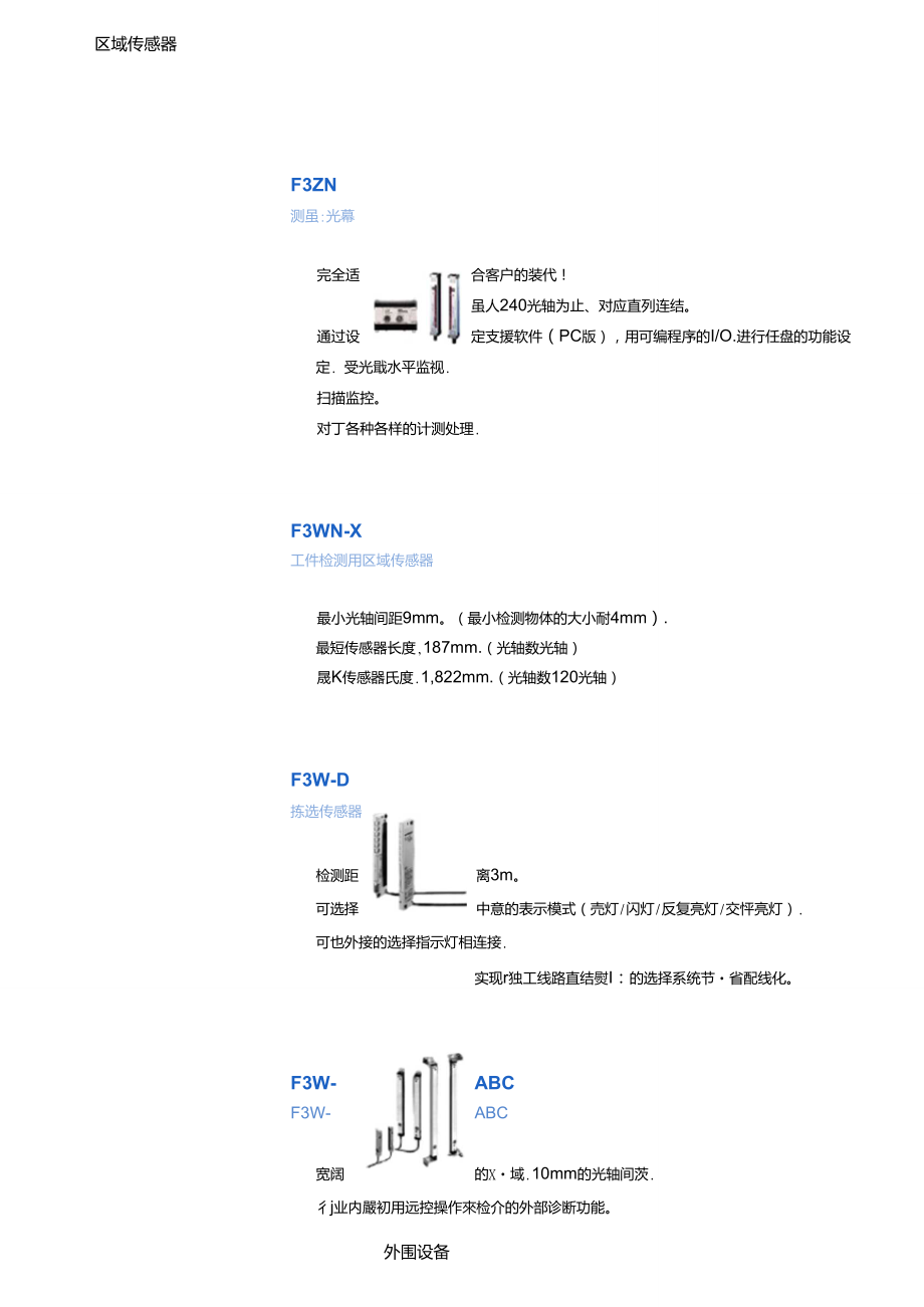 歐姆龍光電傳感器OMRON光電傳感器天津_第1頁