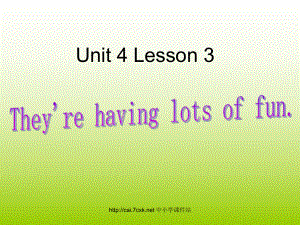 魯科版英語(yǔ)五年級(jí)上冊(cè)Unit 4Lesson 3 We had a football match課件