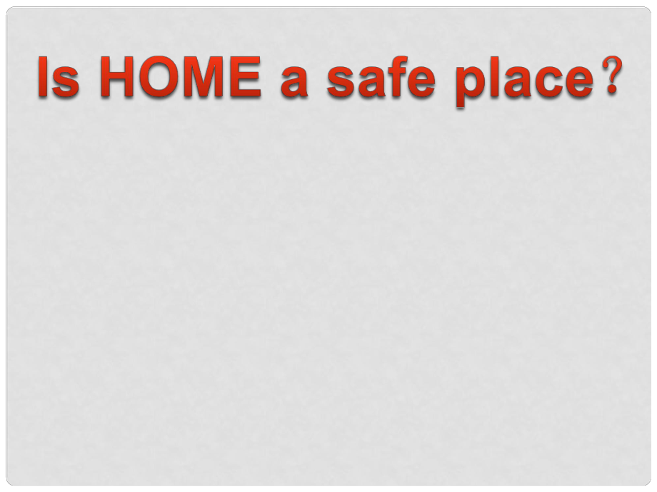 九年級(jí)英語(yǔ)上冊(cè) Unit 3 Lesson 16 How SafetyIs Your Home？課件 （新版）冀教版_第1頁(yè)