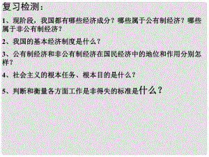 山東省鄒平縣實驗中學(xué)九年級政治全冊 第4課 第2框 切好“蛋糕” 共同富裕課件 魯教版