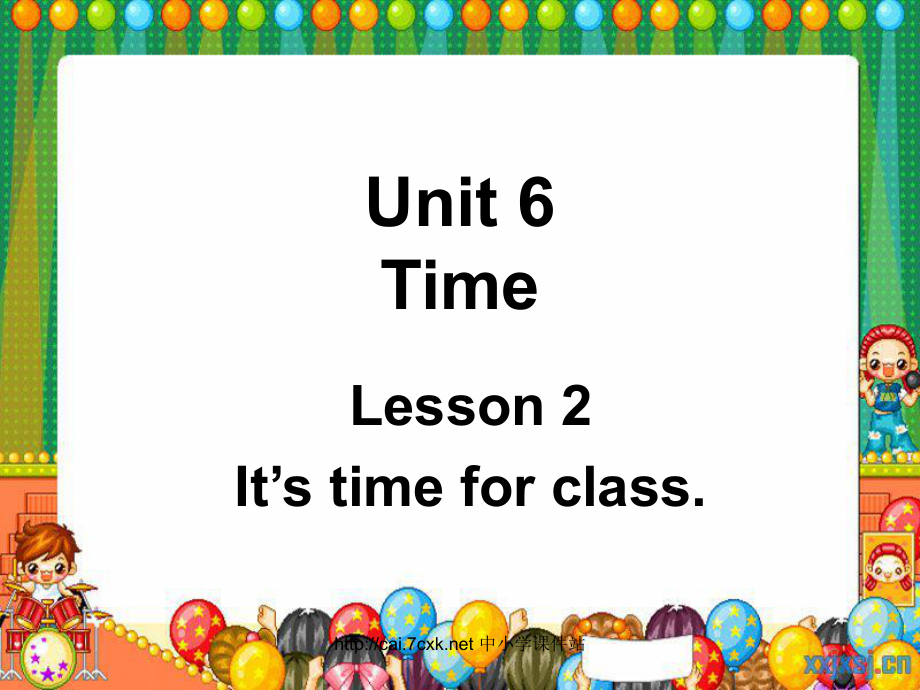 魯科版英語(yǔ)三年級(jí)下冊(cè)Unit 6Lesson 2 It’s time for class課件_第1頁(yè)