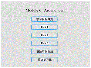 七年級英語下冊 Module 6 Around town課件 （新版）外研版