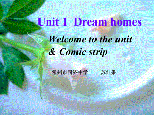 七年級英語Unit1 welcome to the unit 課件